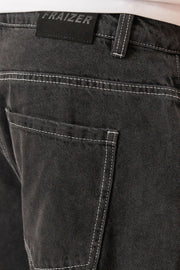 FRAIZER - EXTREME BAGGY JEANS - BLACK